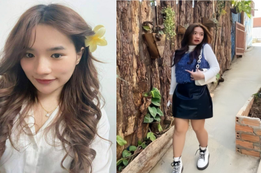 Nhật Hân thẹn thùng lần đầu bị trai phang